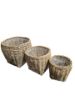 Image sur Round basket set of 3 PROMO (last items)