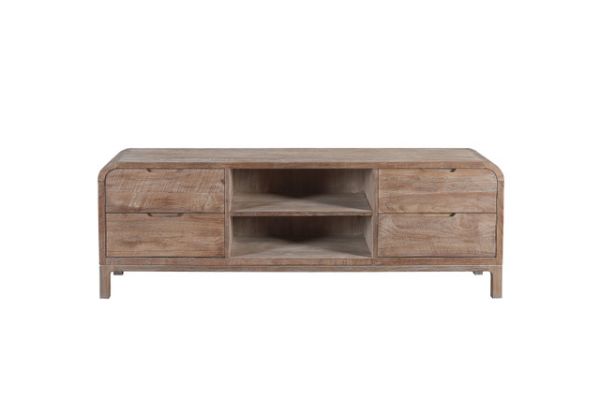 Afbeelding van TV-Dressoir, 4drws , 2 open space