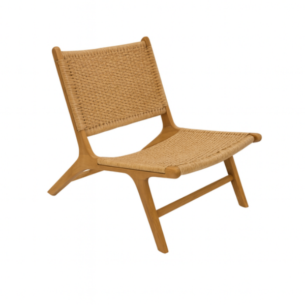 Afbeelding van Lounge Chair ( Teak+Leaf )